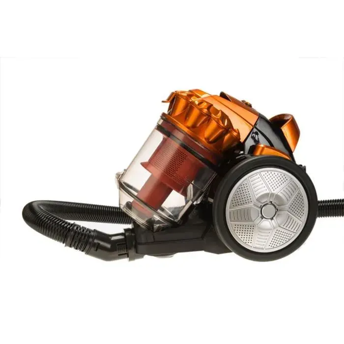 Aspirateur sans sac - ROYAL SWISS - 3L - 700W - 78 dB - Orange