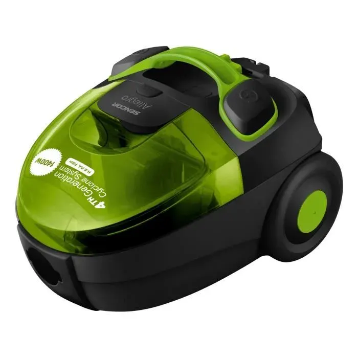 Aspirateur sans sac - SENCOR - ALLEGRO - 1200 W - Cylindre - Vert