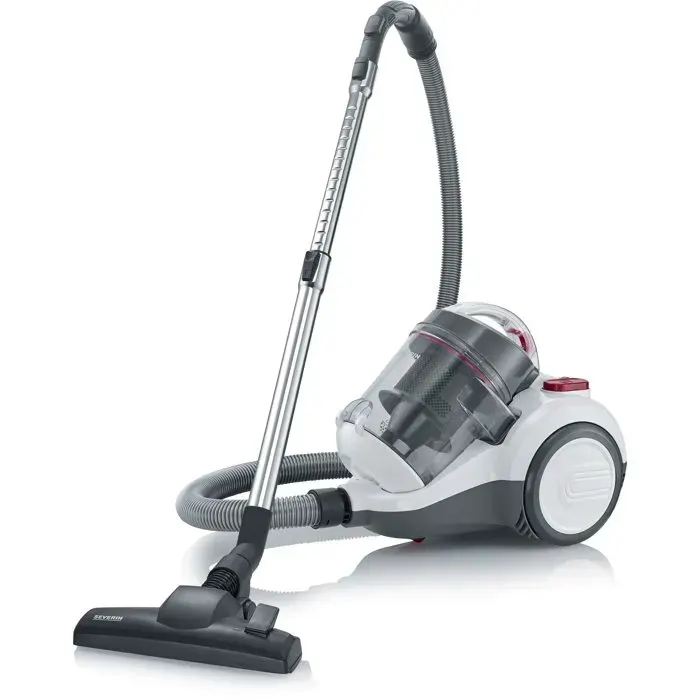 Aspirateur sans sac Severin CY7088 750 W Blanc et Rouge — vue 2