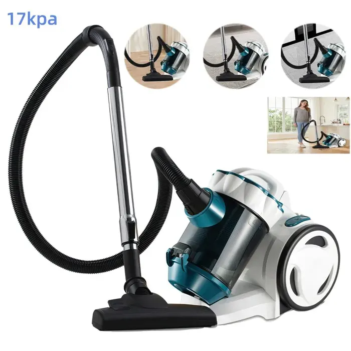 Aspirateur sans sacAspirateur sec et arrière multifonction pour la maison appareil ménager design silencieux 17kpa 5m