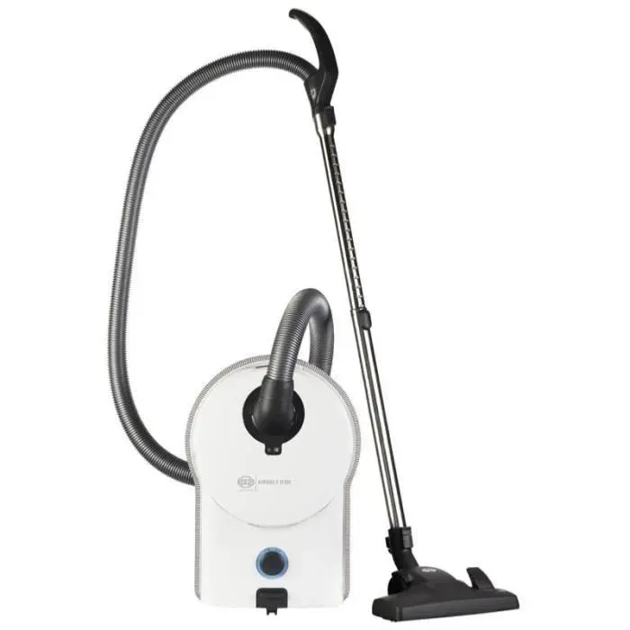 Aspirateur - SEBO - D200 - Blanc pur - Sac 6L - Rayon daction 15m