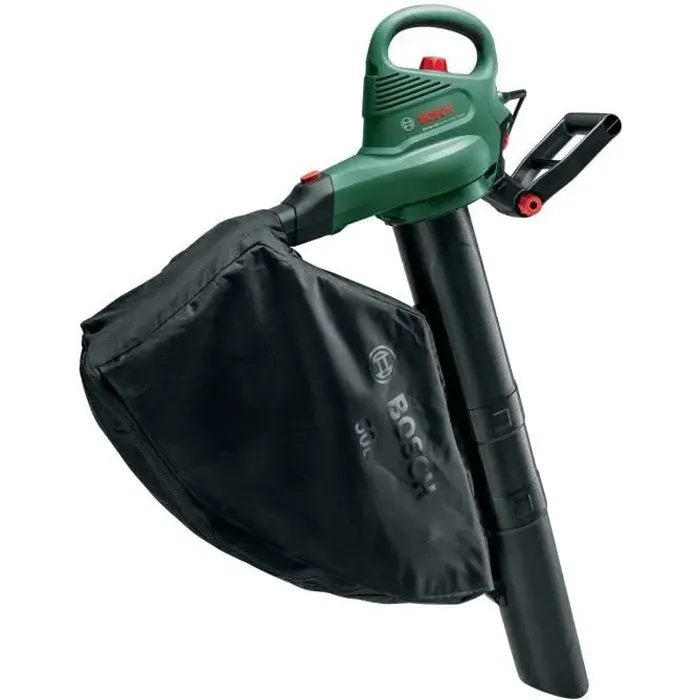 Aspirateur Souffleur Broyeur Bosch - UniversalGardenTidy 3000 - Electrique - 3000 W - 285 km/h - 50 L - Vert