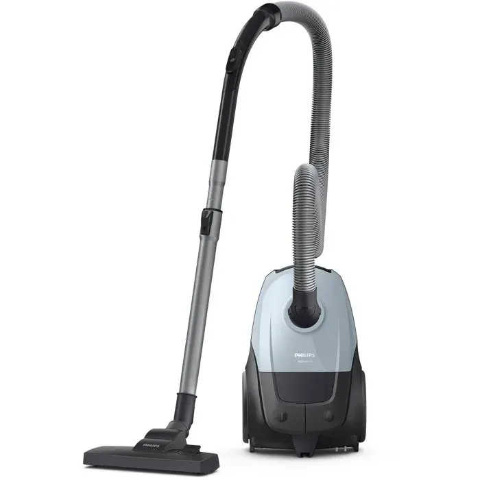 Aspirateur Traineau avec sac - PHILIPS XD1142/10​ - Aspirateur Série 1000 - 750 W - 77 dB - 3 L - Bleu Gris