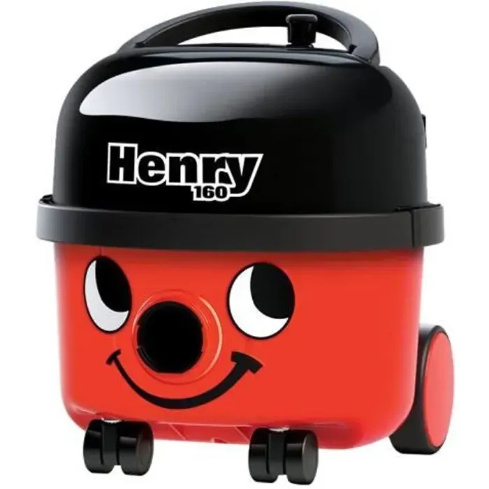 Aspirateur traineau - Numatic - Henry Compact HVR 160-11 - 620 Watt - Sac - Rouge classique