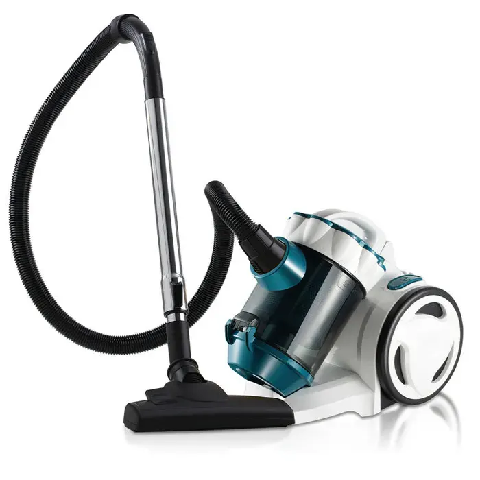Aspirateur Traîneau Puissant 800W 17Kpa Avec Brosse 2 En 1 Aspirateur Sans Sac Léger Et Portable Pour Maison Et Bureau Câble 5m