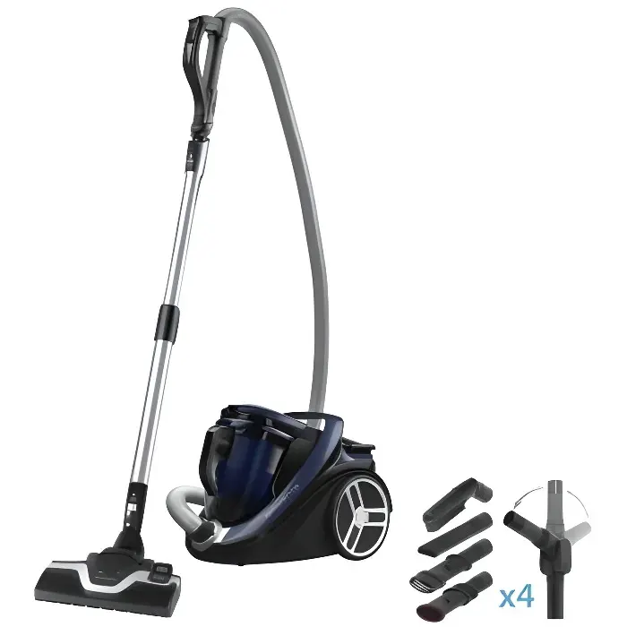 Aspirateur traîneau ROWENTA RO7631EA - Capacité 2.5L - Rayon daction 8.4m - Niveau sonore 67dB