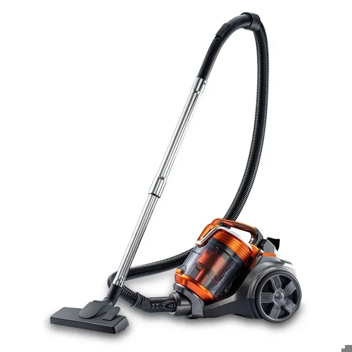 Aspirateur Traîneau sans Sac 3600W Aspirateur Sans Sac avce Brosse parquet Compact pour sols durs tapis et poils danimaux