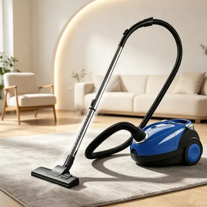 Aspirateur Traîneau sans sac Cyclonique Aspirateur À Poussière 1200W 15L Avec Filtre Pour Sol Carrelage Moquette Voiture Maison