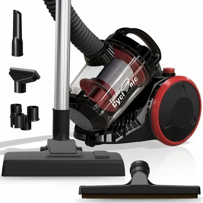 Aspirateur traîneau sans sac cyclonique - TURBOTRONIC - CV07 - 19000 PA - 25 L - 78 dB
