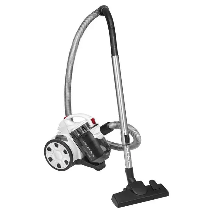 Aspirateur traineau sans sac - PROFICARE - PC-BS3110-Blanc - 700W - Sans sac - Brosse sols durs — coloris Blanche