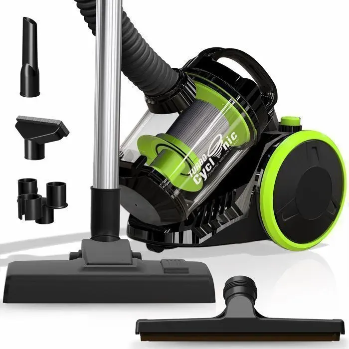 Aspirateur traîneau sans sac - TURBOTRONIC - CV07 - 700 W - Réservoir 25 L - Tapis & sols durs