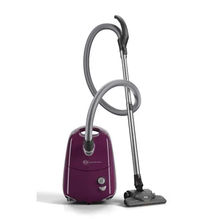 Aspirateur traîneau - SEBO - E1 Purple - 890 Watts - Avec sac - Outils inclus