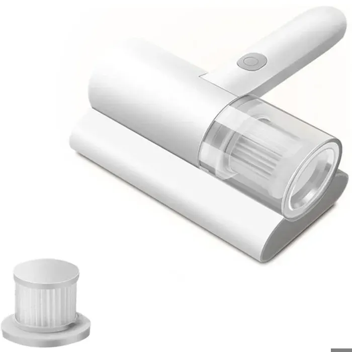 Aspirateur UV Rechargeable par USB Machine delimination des acariens 10kpa grande aspiration pour lit couette desinfection