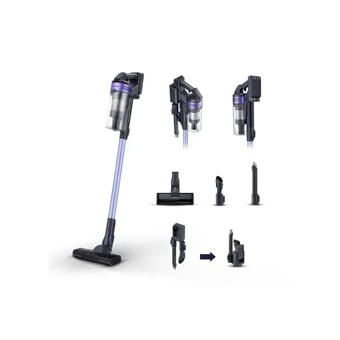 Aspirateur Vertical - Samsung - Jet60 VS15A6031R4 - 150W - Filtration Multi-Cyclonique