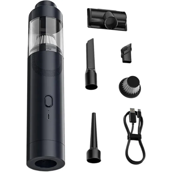Aspirateuraspirateur de voituresouffleur dair portable sans filaspirateur à main rechargeabledivers embouts pour voiture
