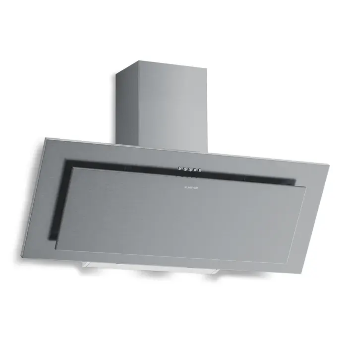 Athena 90cm 254m³/h Hotte Décorative Argent