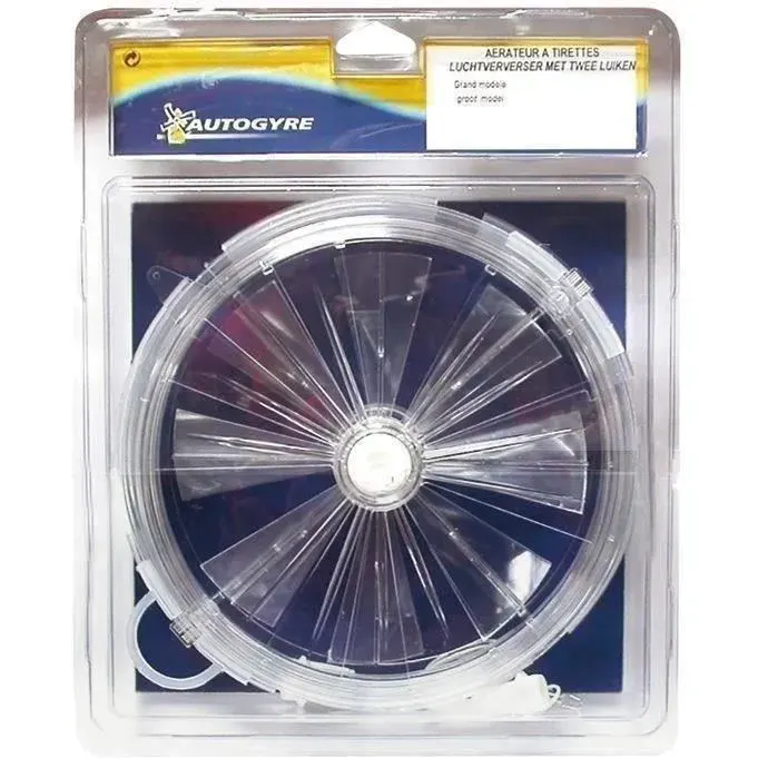 AUTOGYRE - Aérateur à tirettes - Ø156 mm - cristal