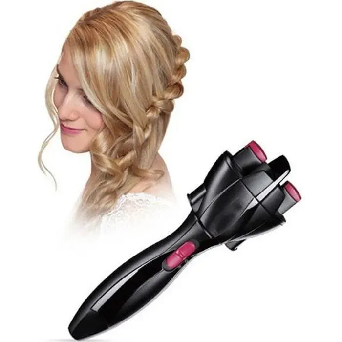 automatique Professionnel Cheveux Curling Rapide Style Noueur Électrique Intelligent Tresse Machine Tressée Torsadée F FER A FRISER