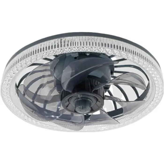 Avec télécommande et ventilateur suspendu à intensité réglable trois couleurs de lumière réglables luminosité ajustab