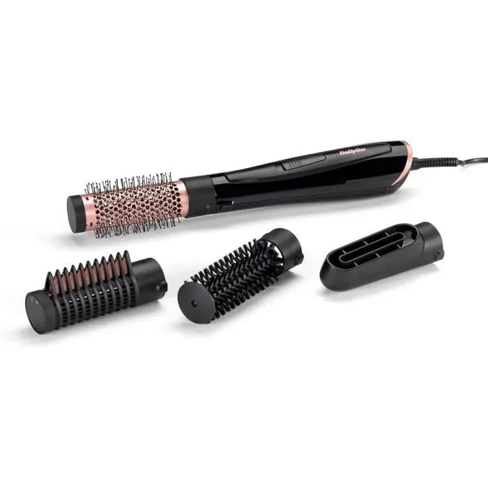 BaByliss - AS126E - Brosse soufflante Perfect Ionique Finish 4-en-1 1000W Plastique Noir