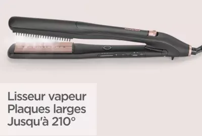 Babyliss - Lisseur Vapeur Steam Radiance St596e — vue 10