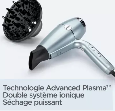 Babyliss - Sèche Cheveux Hydro Fusion D773de — vue 8