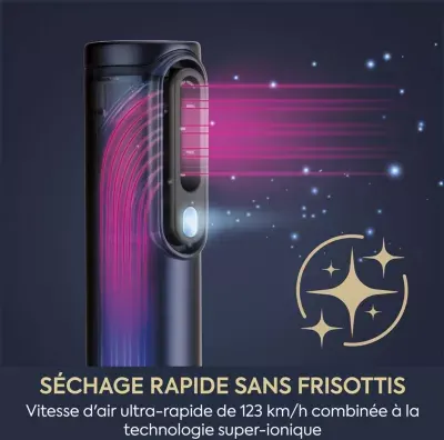 Babyliss - Sèche Cheveux Professionnel Multistyler Air Wand As6550e — vue 10