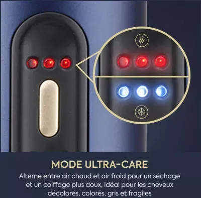 Babyliss - Sèche Cheveux Professionnel Multistyler Air Wand As6550e — vue 8