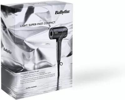Babyliss - Sèche Cheveux Professionnel Titanium Shine 1600 D6200de — vue 5
