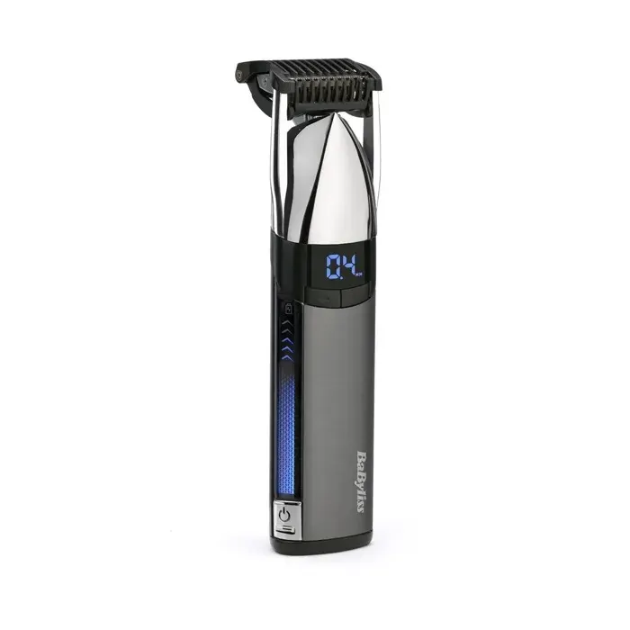 Babyliss - Tondeuse Barbe Super-X Metal S996e, Molette Réglable, 24 Hauteurs De Coupe, Précision 0,2 Mm, Autonomie 90 Mn — vue 2