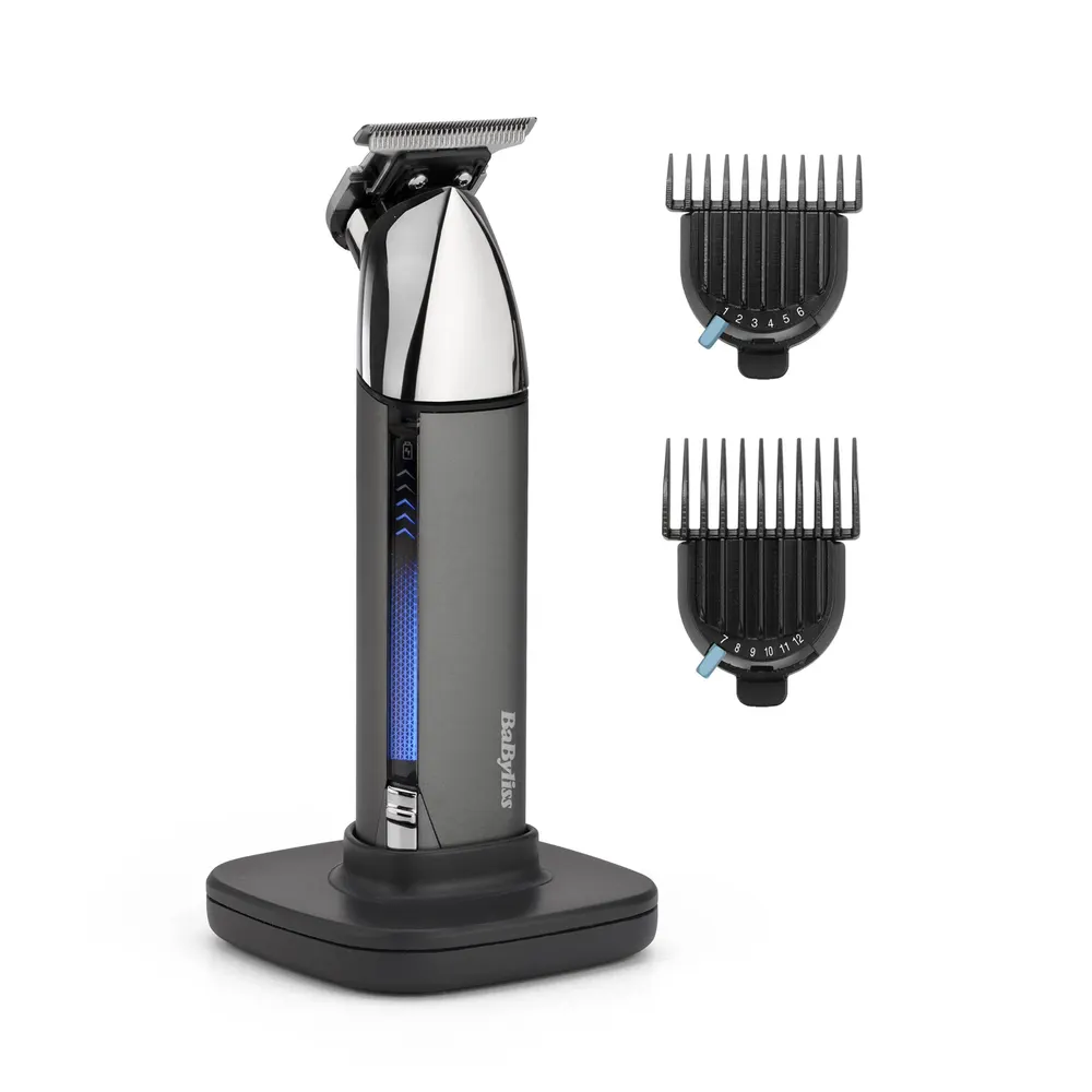Babyliss - Tondeuse Barbe Super-X Metal Series T996e, 13 Hauteurs De Coupe, Précision 0,2 Mm, Autonomie 300 Mn — vue 3