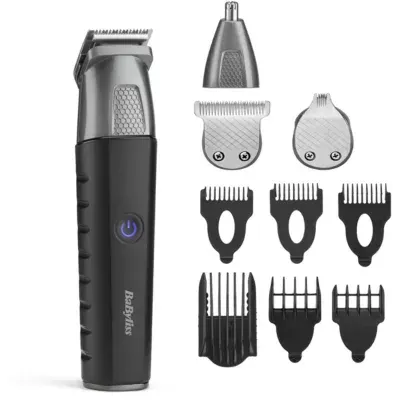 Babyliss - Tondeuse Multi Usages 11 En 1 Lithium Power Grey Edition Mt815