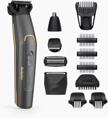 Babyliss - Tondeuse Multi Usages 12 En 1 Mt987e Graphite Precision