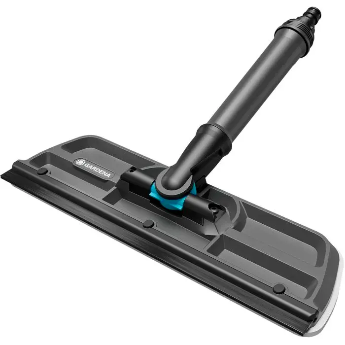 Balai lave-vitre avec raclette - GARDENA - Pivotable 360° - Garantie 5 ans