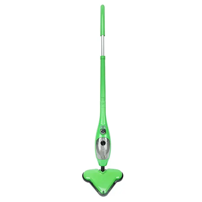 Balai vapeur 5 en 1 1300W Chauffage rapide réservoir deau de 400 ml balai électrique portatif Adapté à diverses surfaces de sol