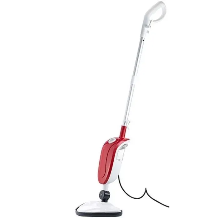 Balai vapeur - SICHLER HAUSHALTSGERATE - DB-250 - 1300 W - Rouge - Capacité 035 L