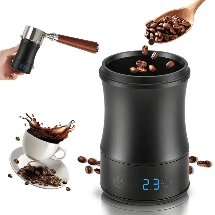 Balance de cuisine pour café 2 en 1 avec doseur 01 g de précision USB-C IPX4 compatible 58 mm pour expresso filtre