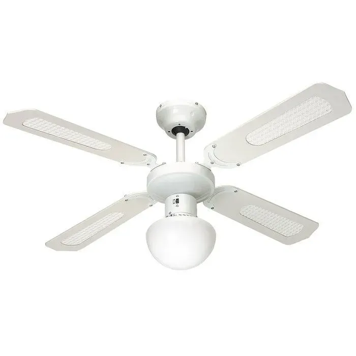 Bali Ventilateur de plafond 107 cm blanc VENTILATEUR DE PLAFOND