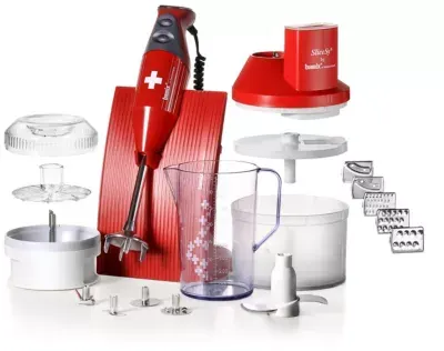 Bamix - Mixeur M200 Coffret Superbox Rouge Mx1050007