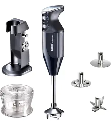 Bamix - Mixeur M200 Deluxe Noir Mx1010002