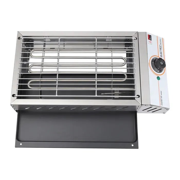 Barbecue de 25 kW barbecue électrique portable barbecue électrique Acier inoxydable
