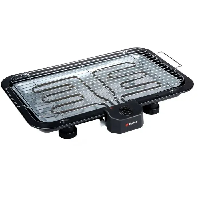 Barbecue de table électrique Alpina - Contrôle de la température