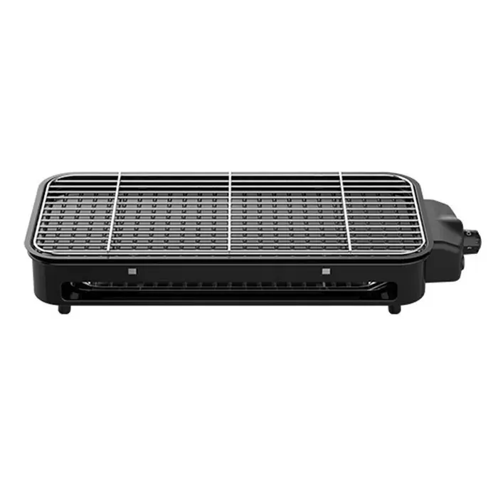 Barbecue électrique de table byondself 1500w - Lazozo - plancha et thermostat réglable revêtement antiadhésif — coloris Noire