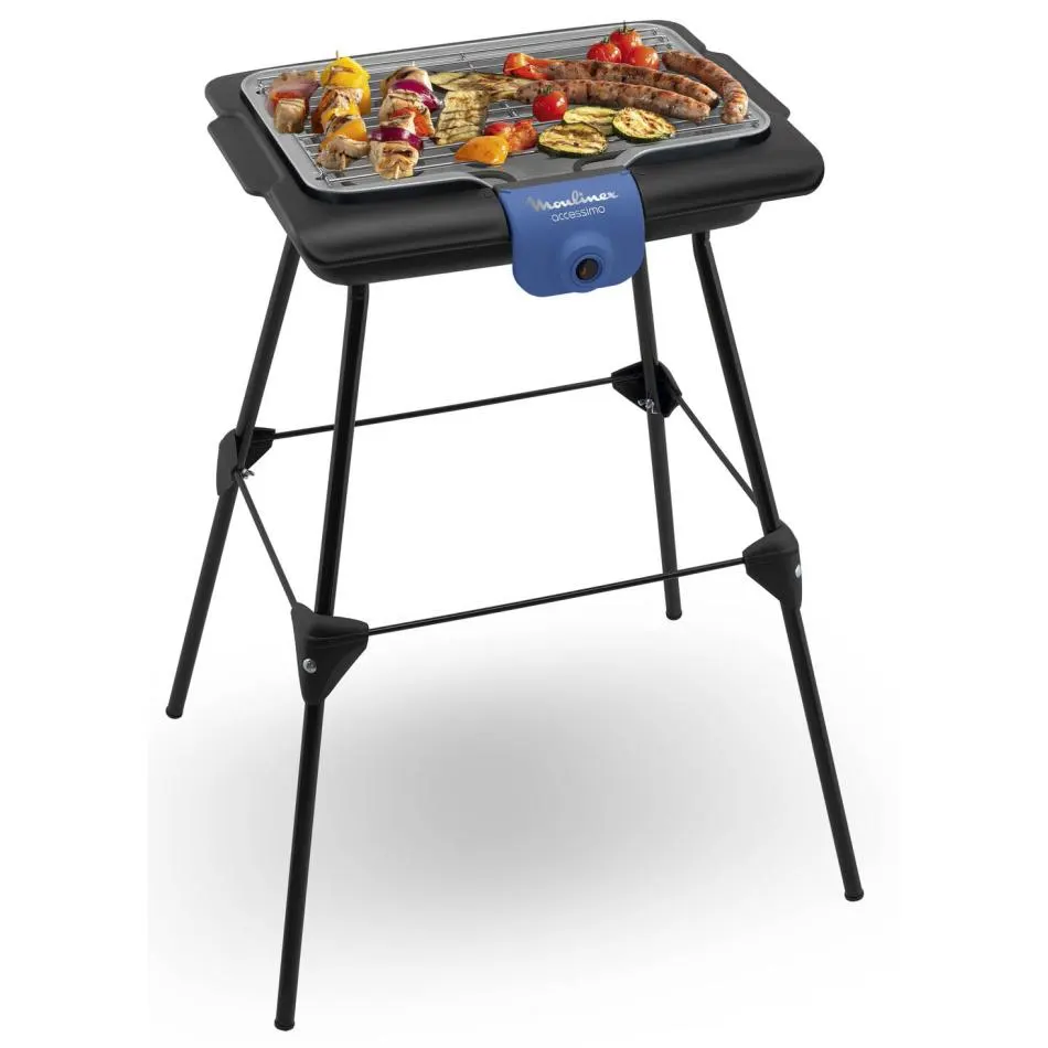 Barbecue électrique MOULINEX BG135812 — coloris Noir