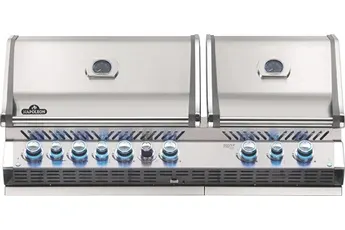 Barbecue Napoleon BIPRO825 encastré prestige PRO 825-3