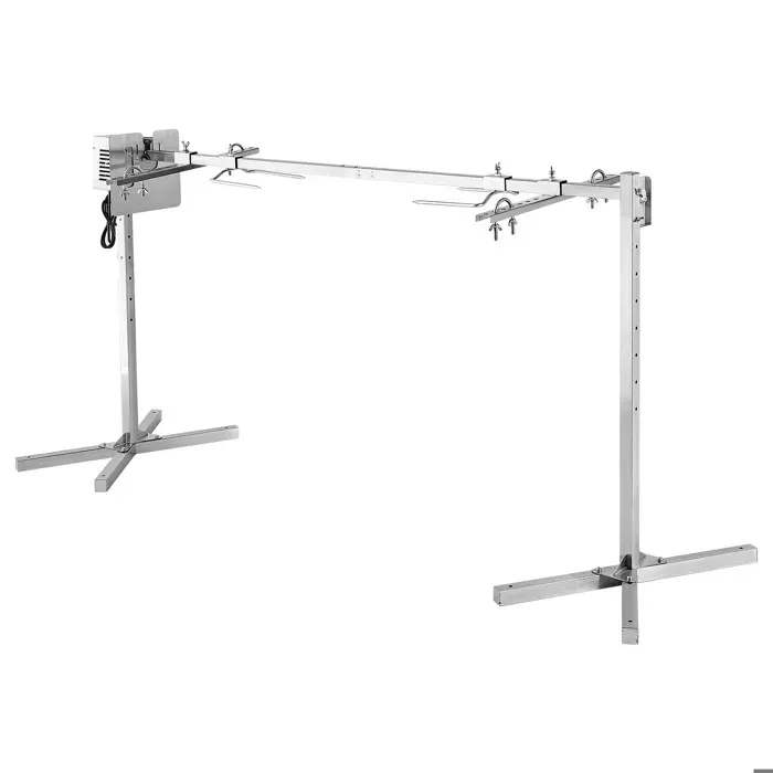 Barbecue Rôtissoire - DUOKU - TB-56N - 60 kg - Moteur 38 W - 8 Hauteurs Réglables