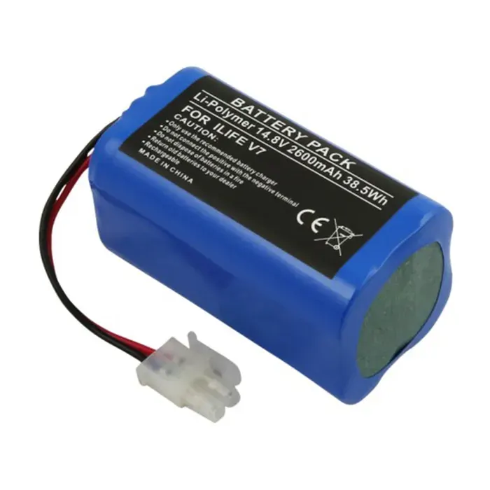 Batterie - AVIZAR - ILIFE V7 - Li-polymère 14.8V - 2600mAh - Compatible Aspirateur Robot