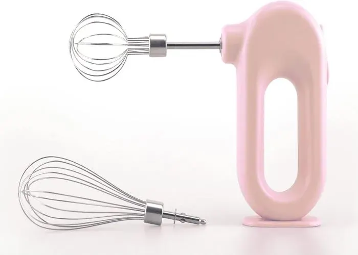 Batteur à main - BEIJIYI - Modèle rechargeable - Couleur rose - Mélange - 265 g