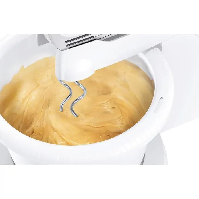 Batteur à main Bosch MFQ2600W - Blanc - Batteur Mélange - 375W - Plastique