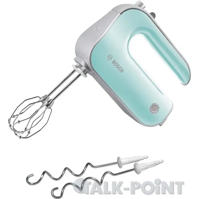 Batteur à main Bosch MFQ40302 minttürk - si - Fonction turbo - 500W
